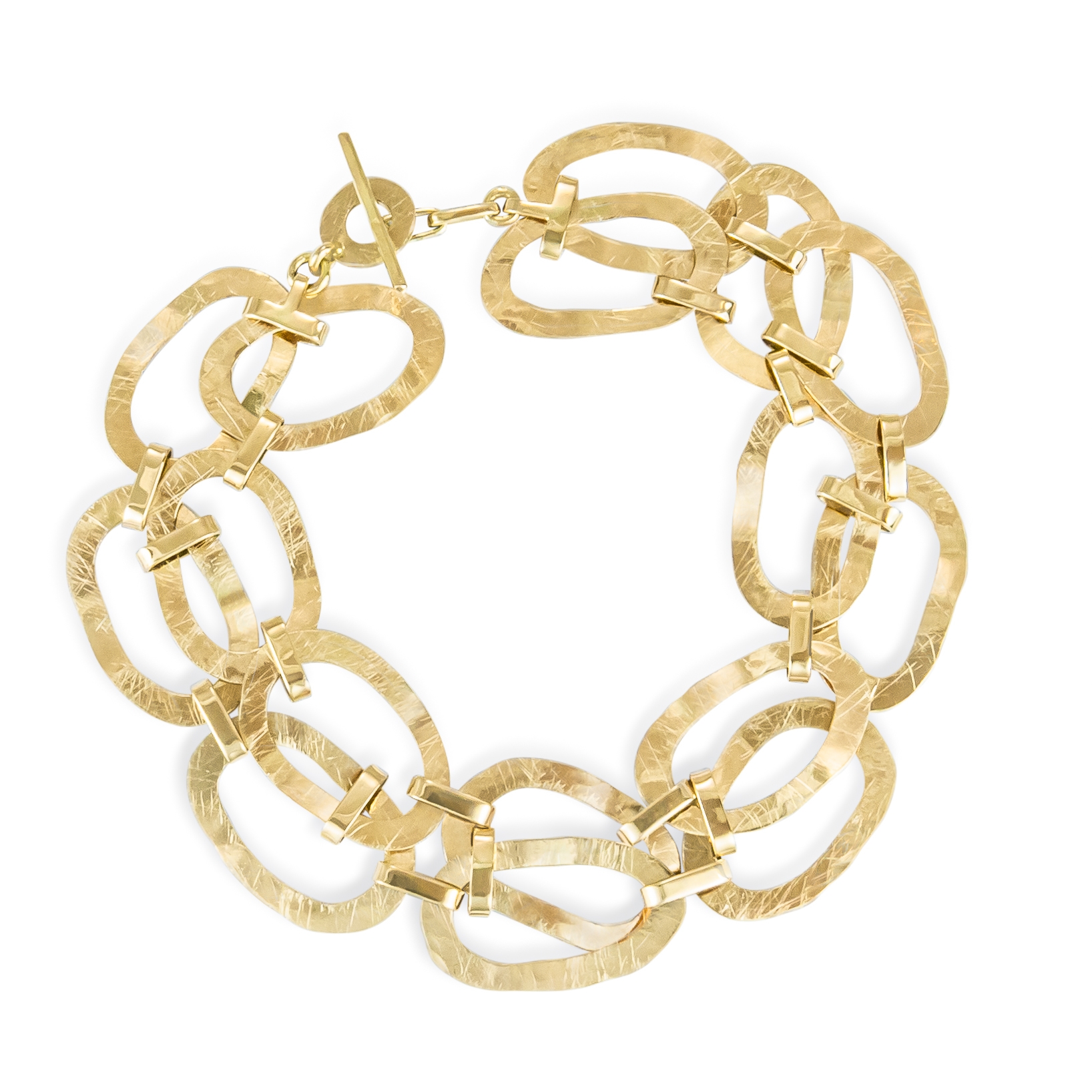 unusual - gold bracelet