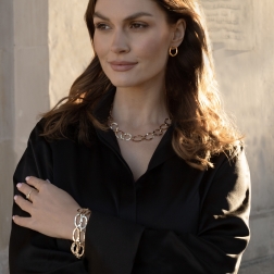 niebanalna - złota bransoletka